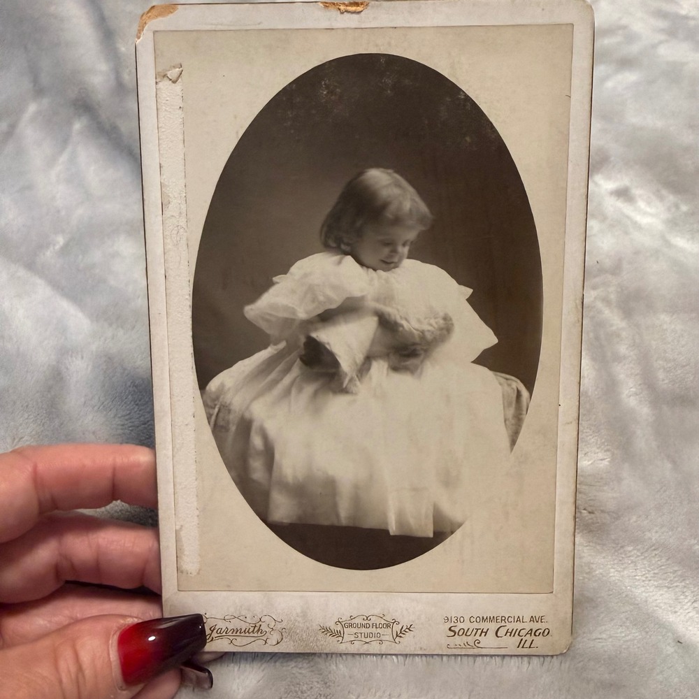 Victorian Cabinet Cards Child Portrait Lot O.C. Jarmuth South Chicago c1900